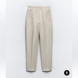 Zara Cream Dress Pants